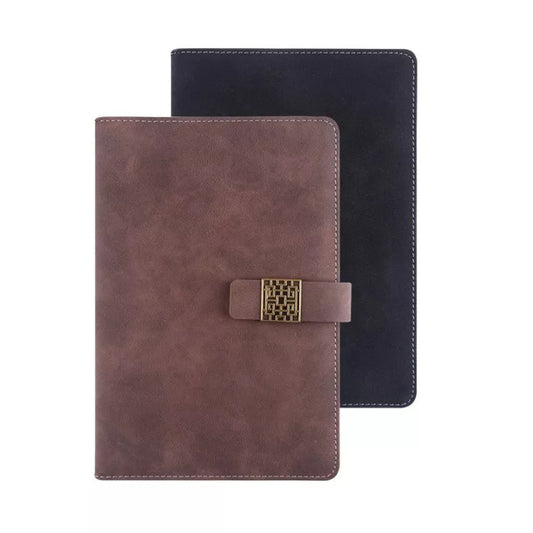 Brown and Black handmade leather journals with 100 sheets and 200 pages
