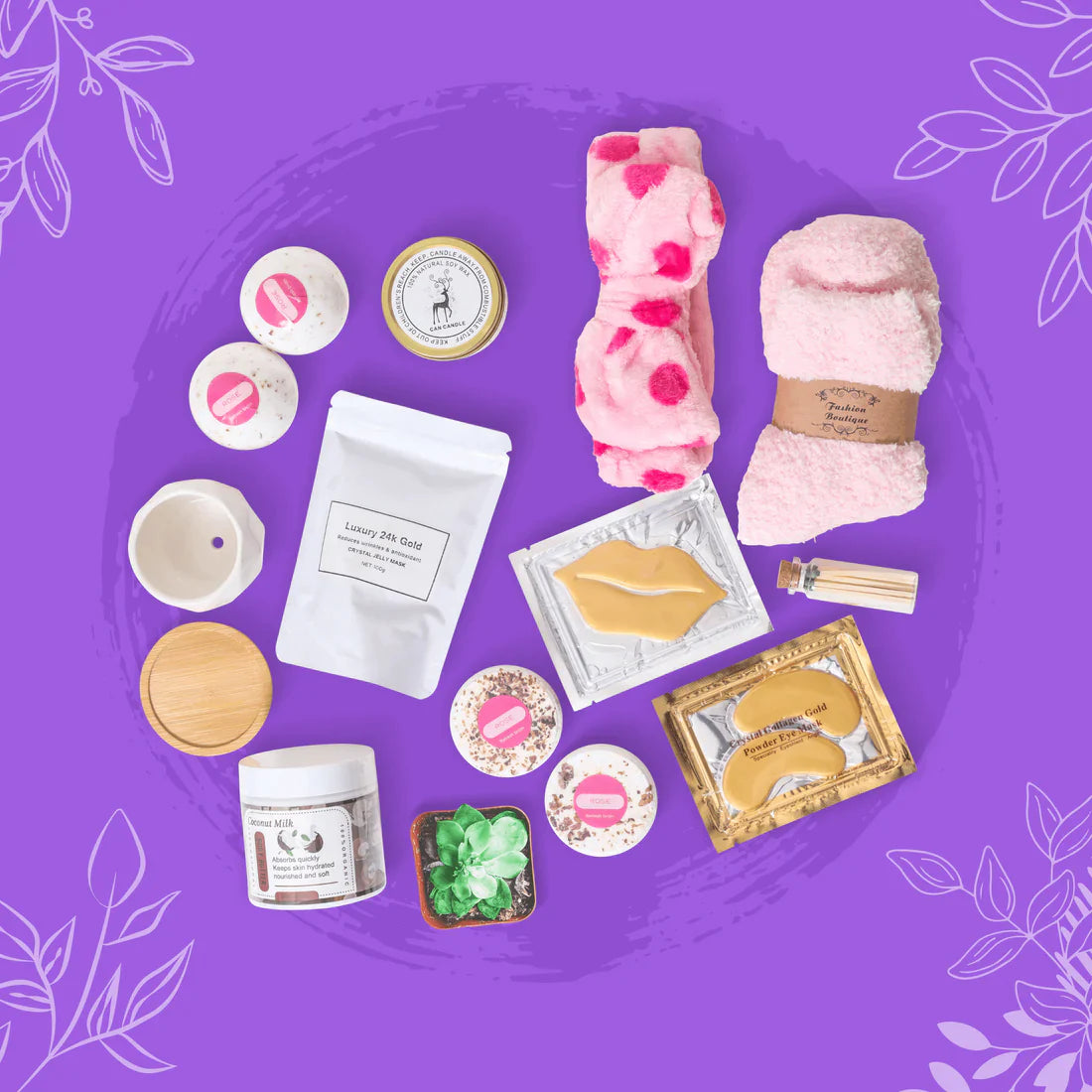 Personalized Deluxe Self Care Gift Box
